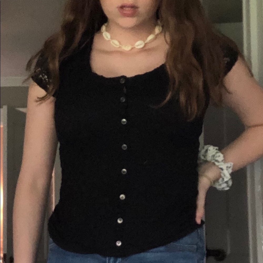 Hollister Lace Henly T-shirt